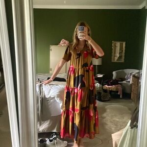 Coreylynncalter silk maxi dress size Womens XS